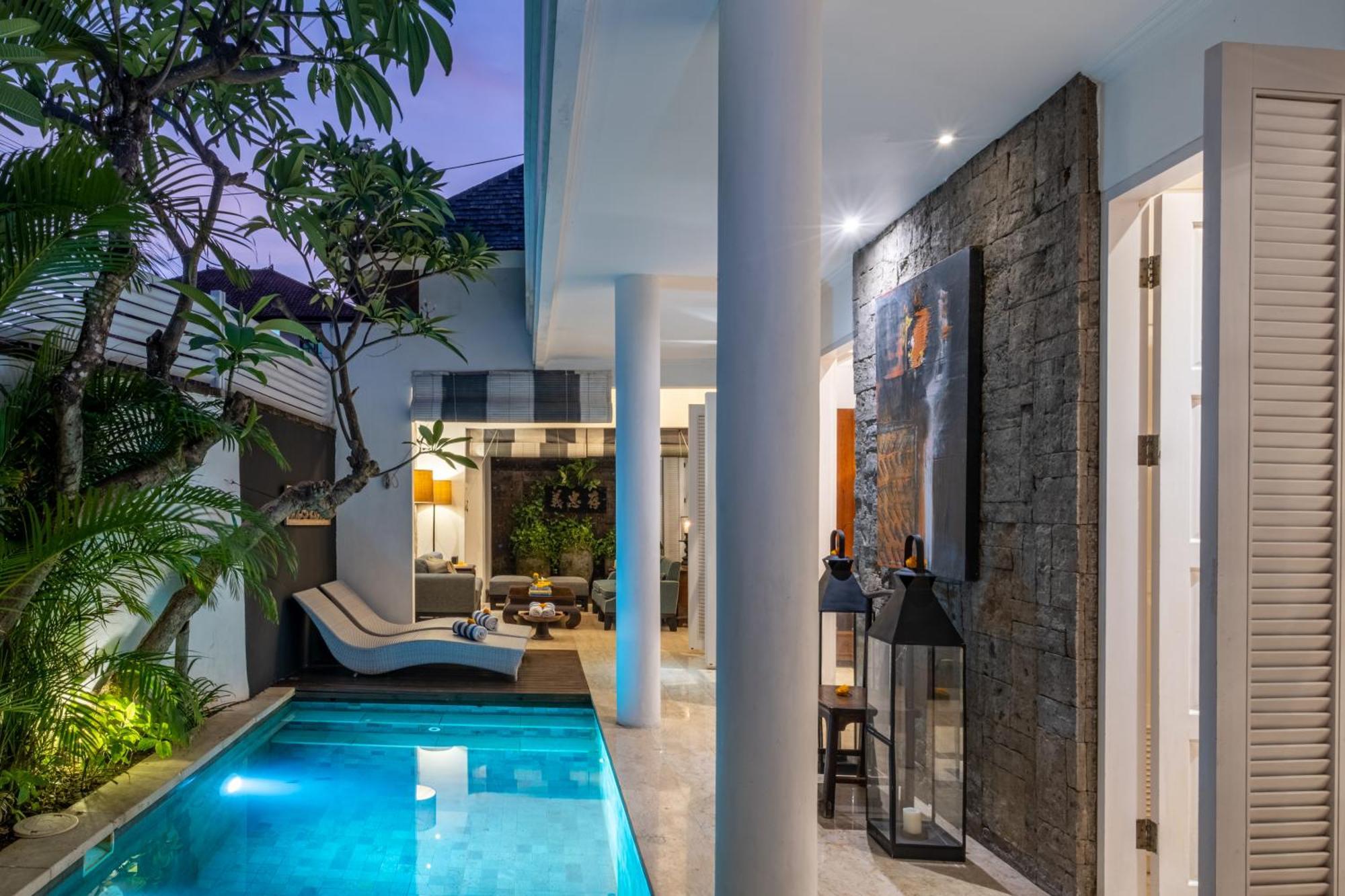 Mosan House - Unique Art-Filled Gem In Perfect Location A Short Walk From The Beach Or Seminyak Square Including Ac Office For Remote Working Luaran gambar