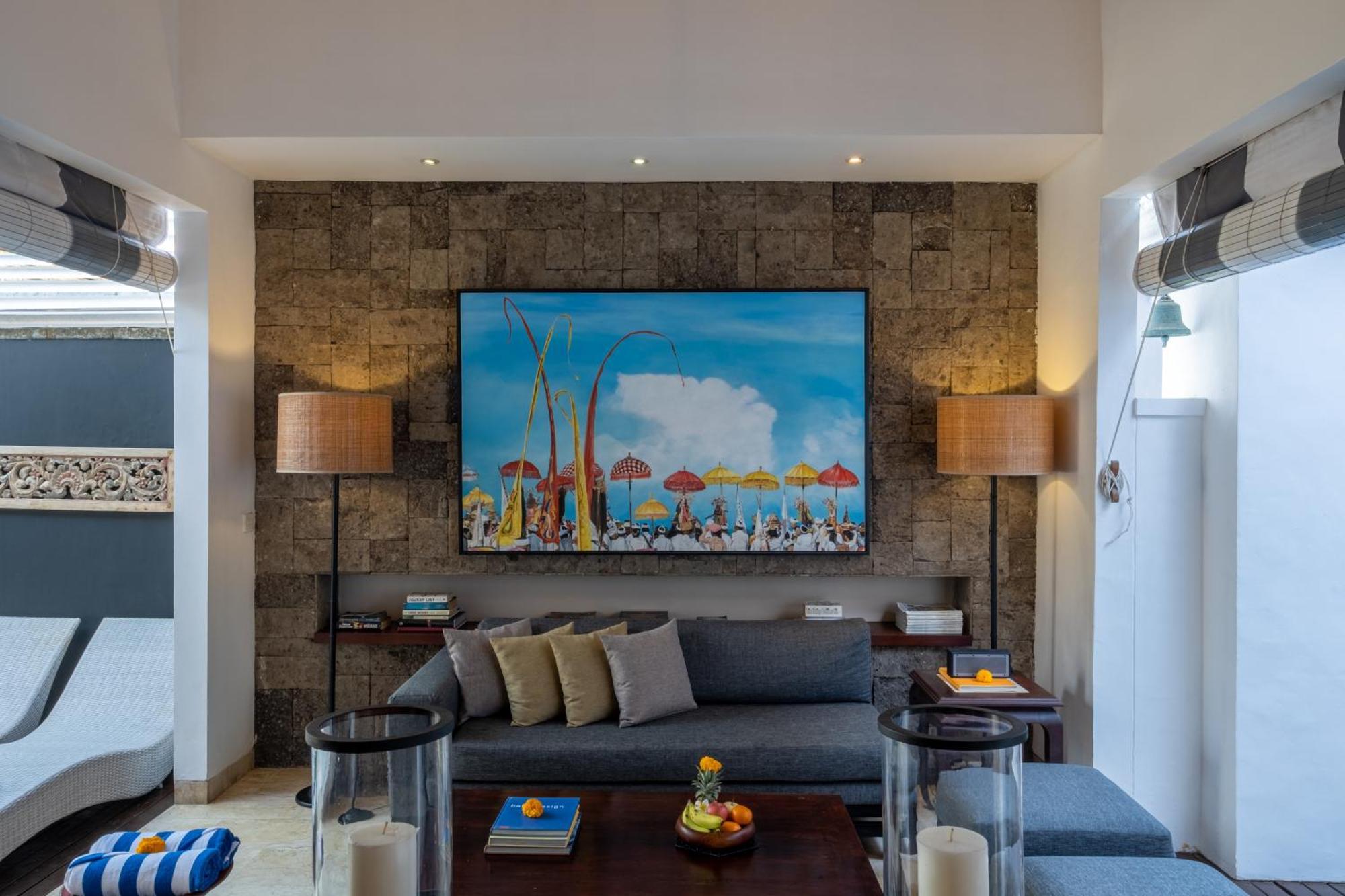 Mosan House - Unique Art-Filled Gem In Perfect Location A Short Walk From The Beach Or Seminyak Square Including Ac Office For Remote Working Luaran gambar